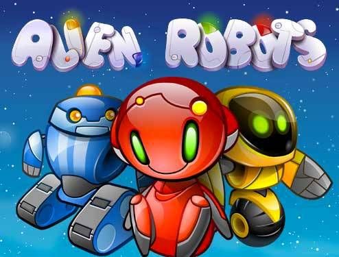 Основные элементы игры Alien Robots с сайта Vulkan