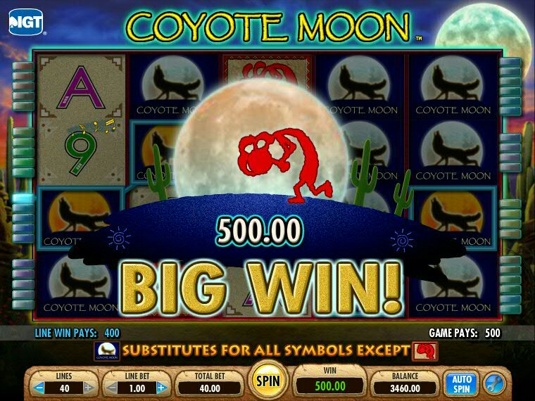 Игровой слот Coyote Moon от Вулкан