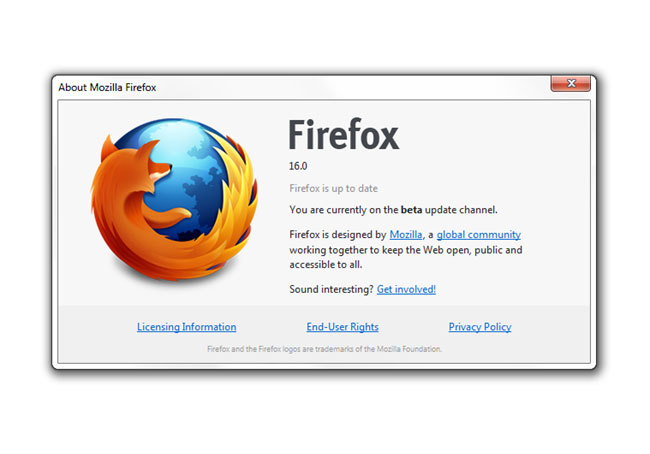 Вышел браузер Mozilla Firefox 16