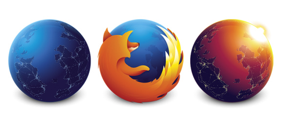 Mozilla обновила логотип Firefox в каналах Aurora и Nightly