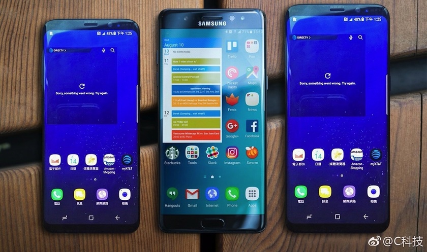Преимущества Samsung Galaxy S8 перед iPhone 7
