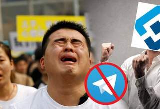 Китайские власти уничтожают Telegram