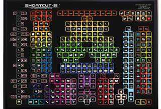 Shortcut-S – монструозная клавиатура для графических дизайнеров