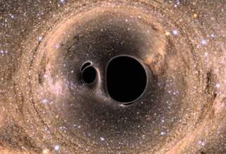 Гравитационные волны могут пролить свет на темную материю