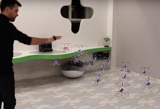 #видео | Создание «физической» 3D-графики с помощью интерактивных дронов
