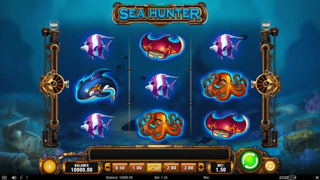 Обзор игрового аппарата Sea Hunter от fresh